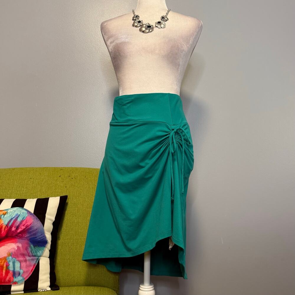 The North Face Teal Cyprus Ruched A-Line Skirt
